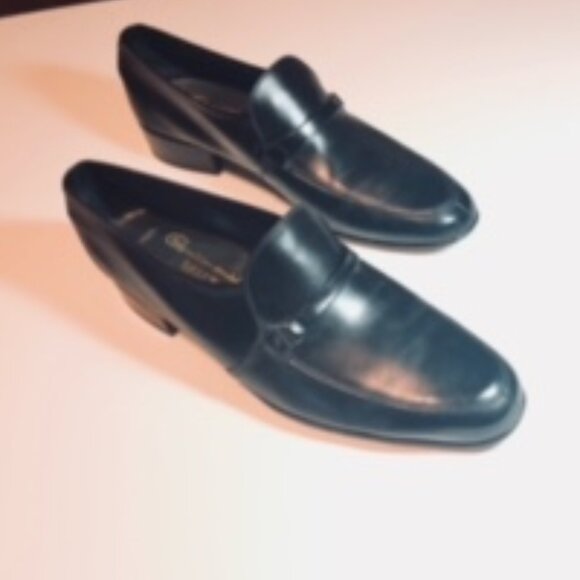Vintage Swiss Bally Continental Bodeo Loafer Looks New Size 9 ½ N Black main image 4